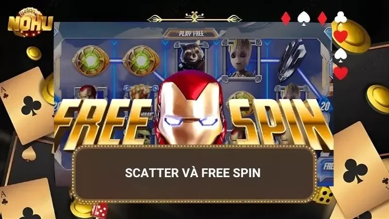 Free spin diễn ra liên tục với nhịp quay nhanh hơn bình thường