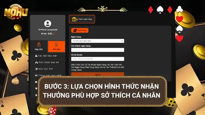 Biểu mẫu trực quan giúp nhập thông tin chính xác ngay lần đầu